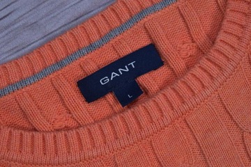 GANT Sweter Męski Premium Cotton Warkocz / L