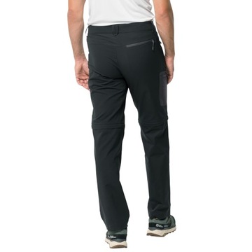 JACK WOLFSKIN ACTIVE TRACK ZIP OFF M PANTS (54) Męskie Spodnie