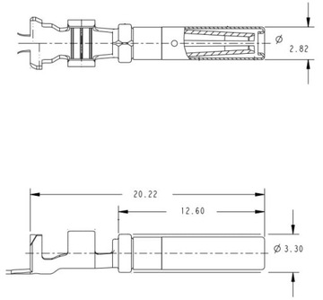 Амфеноловые разъемы /10 шт/