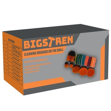 Набор для чистки Щетки Губки Флизелин для дрели 22 шт. * Мега здорово