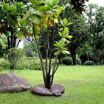 МЕШОК ДЛЯ ПОЛИВА ДЕРЕВЬЕВ СИСТЕМА КАПЕЛЬНОГО ОРОШЕНИЯ МЕДЛЕННОЙ ВОДЫ 56Л