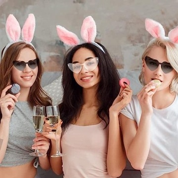 Бокалы для девичника и других торжеств Набор из 8 пар.