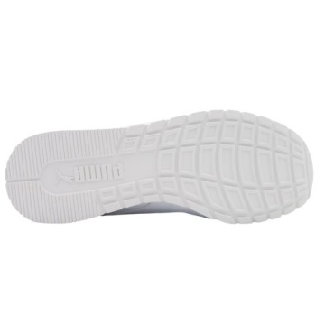 Мужская спортивная обувь белая удобная Puma St Runner 384855 10 р. 42,5