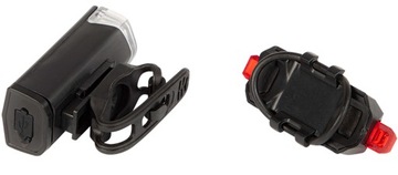 КОМПЛЕКТ ВЕЛОСИПЕДА ПЕРЕДНИЙ ФОНАР + ЗАДНИЙ ВЕЛОСИПЕДНЫЙ ФОНАРЬ