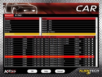 ИНТЕРФЕЙС ПРОГРАММАТОРА KESS V2.80 ECU 5.017 RED EU