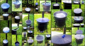 ПОЛЕВАЯ КУХНЯ FI СКОВОРОДА 36 СМ 50 СМ КОТЕЛ 10 Л