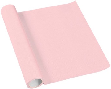 BIEŻNIK RÓŻOWY IMITUJĄCY MATERIAŁ 40cm x 5m 1 szt