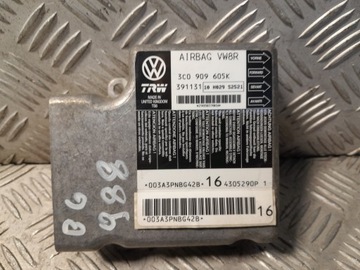 VW PASSAT B6 MODUŁ SENSOR PODUSZEK 3C0909605K