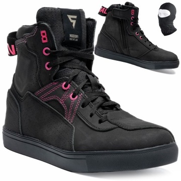 BUTY MOTOCYKLOWE | REBELHORN VANDAL | KRÓTKIE WENTYLOWANE TRAMPKI + GRATISY