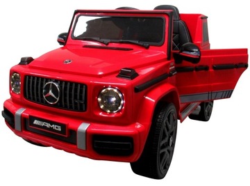 SAMOCHÓD NA AKUMULATOR MERCEDES G63 MUZYKA ŚWIATŁA