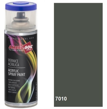 Uni. lakier akrylowy 400ml SZARY ŚREDNI RAL7010