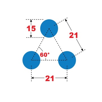 ПЕРФОРИРОВАННЫЙ ЛИСТ 1000 x 2000 Rv 15 - 21 КОЛЕСА 1
