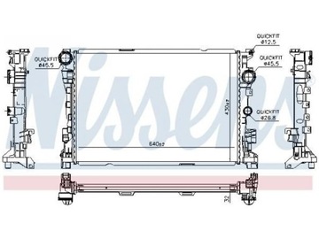 CHLADIČ MERCEDES CLASA E W212 5.5 6.2