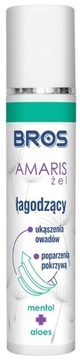 BROS AMARIS ŻEL ŁAGODZĄCY UKĄSZENIA OWADÓW MENTOL ALOES 50 ml