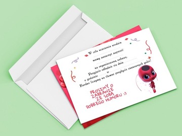 КРЫШКА И КОТ ЧЕРНЫЙ ПРИГЛАШЕНИЕ НА ДЕНЬ РОЖДЕНИЯ РЕБЕНКА + БЕСПЛАТНЫЙ КОНВЕРТ