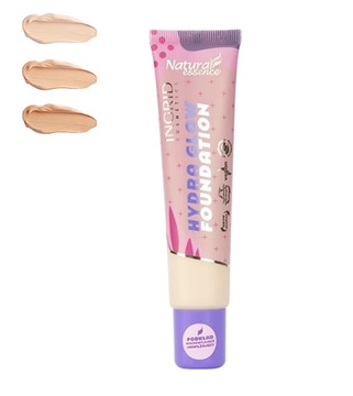 INGRID Natural Essence Podkład nawilżająco-rozświetlający HYDRA GLOW 03