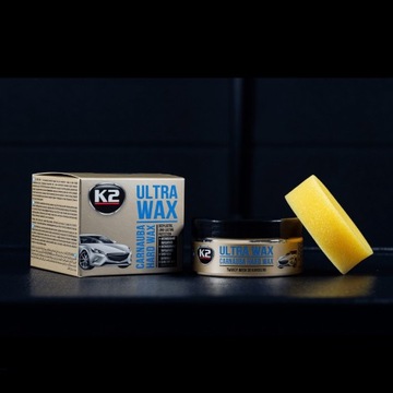 K2 ULTRA WAX твердый воск глянцевый лак CARNAUBA