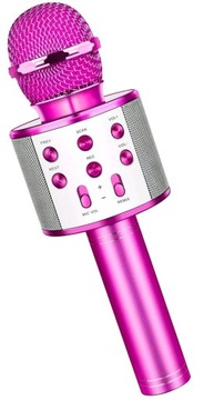 MIKROFON KARAOKE Z GŁOŚNIKIEM BLUETOOTH USB HIT