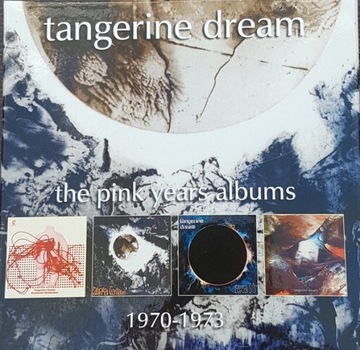 TANGERINE DREAM Pink Years Albums 1970-73 (Remaster) (4CD)