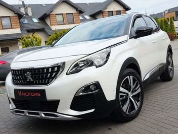 Peugeot 3008 II Crossover 1.2 PureTech 130KM 2018 Peugeot 3008 ___White Pearl___ALLURE___130KM LED Skora Kamera Virtual Cock, zdjęcie 8