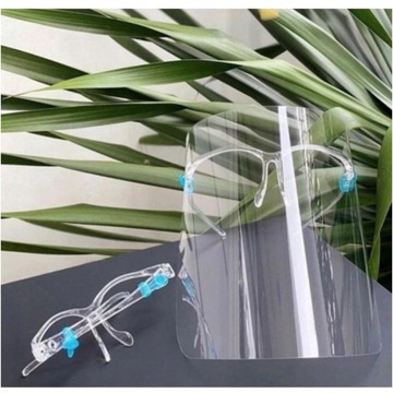 МАСКА, ЗАЩИТНЫЙ КОЗЫРОК ДЛЯ НОСА И РТА, ОЧКИ