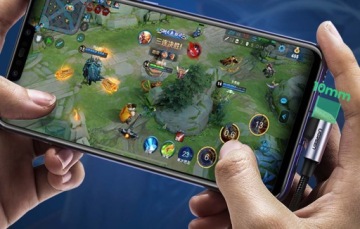 КАБЕЛЬ UGREEN USB-A–USB C, УГОЛ 90 ГРАДУСОВ QC3.0 PD 3A МОСТОВОЙ КАБЕЛЬ 0,5 М