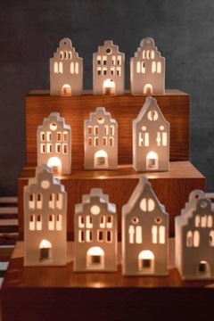 ŚWIECZNIK LAMPION LATARENKA Ratusz Rader