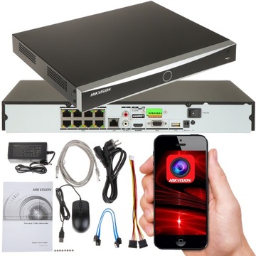REJESTRATOR IP HIKVISION DS-7608NXI-K2/8P ACUSENSE