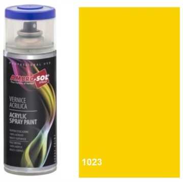 Uni. lakier akrylowy 400ml ŻÓŁTY SIARKOWY RAL1023