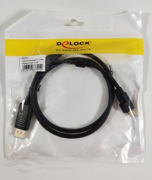 Delock 83721 Mini DisplayPort > DisplayPort 4K 1м