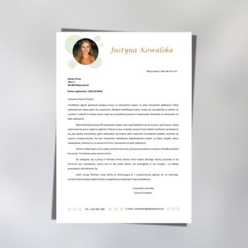 Набор 2/22/K CV + Сопроводительное письмо PL + ENG