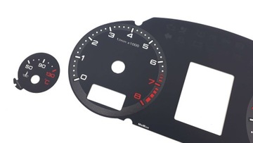 Замена циферблатов одометра Audi A4 B6 B7 в стиле RS