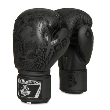 RĘKAWICE BOKSERSKIE SPARINGOWE CZARNE DAMSKIE MĘSKIE Blask Dragon - 8 oz