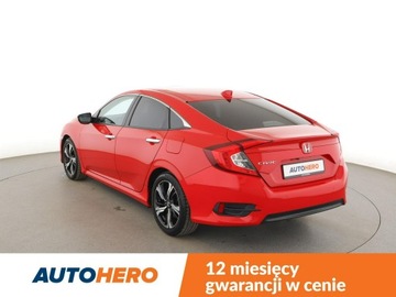 Honda Civic X Sedan 4d 1.5 VTEC Turbo 182KM 2017 Honda Civic Executive automat skóra navi kamera, zdjęcie 3