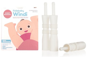 Fridababy Windi Kateter Rektalny dla niemowląt na KOLKĘ GAZY 10 sztuk