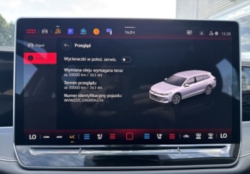 Volkswagen Passat B8 Variant Facelifting 2.0 TDI SCR 150KM 2024 Volkswagen Passat Variant SalonPL 2.0TDI 150KM DSG Elegance SkoraWentylMas, zdjęcie 33