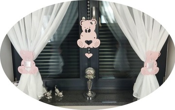 ДЕКОРАТИВНАЯ БУЛАВКА ДЛЯ ШТОР ШТОРА МИШКА ТЕДДИ ДЕКОРАЦИЯ АЖУР ЦВЕТА