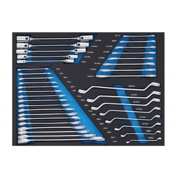 ИНСТРУМЕНТАЛЬНЫЙ ШКАФ ИНСТРУМЕНТАЛЬНАЯ ТЕЛЕЖКА С 7 ЯЩИКАМИ 309 ЭЛЕМЕНТОВ. КЛЮЧИ, РАЗЪЕМЫ, БИТЫ