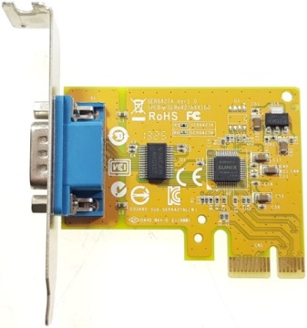 Kontroler SUNIX 1 x COM (RS-232) SER6427AXX100 PCI-e x1