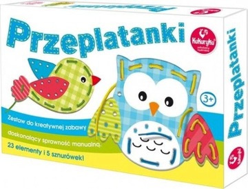 Przeplatanki Zwierzęta Zabawka manualna