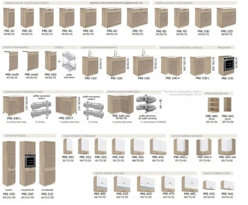 PREMIO Kuchnia 2 MDF POD WYMIAR PROJEKT