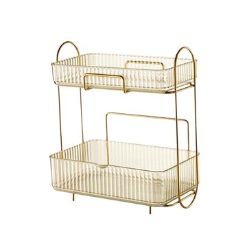 2-уровневый настольный органайзер, подставка, настольная косметика