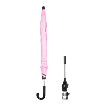 Parasol do wózka dziecięcego Parasol do wózka inwalidzkiego różowy