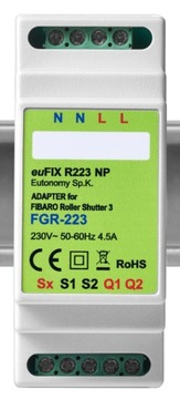 Eutonomy euFIX R223NP dla FIBARO Roller Shutter 3