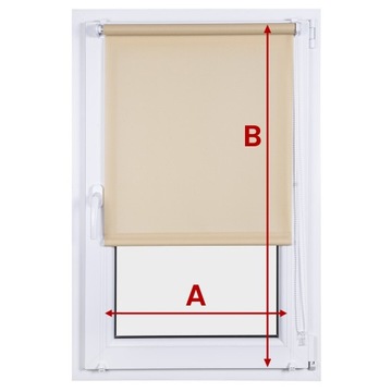 ЗАТЕМНЯЮЩИЕ РОЛЬСТАВНИ 51X150 СМ НА ЗАМЕР LECH