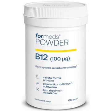 Witamina B12 Metylokobalamina ForMeds F-VIT B12 Układ Nerwowy Odporność