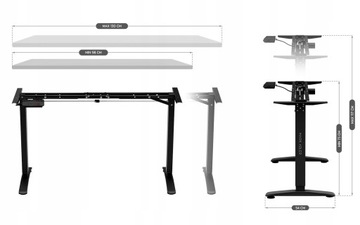 Каркас электрического стола Ножки MARK ADLER XENO 4.0
