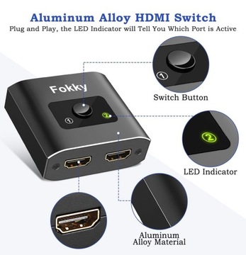 Сплиттер FOKKY HS305-BK