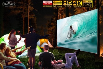 EKRAN PROJEKCYJNY 83'' FULLHD 4;3POLSKI CAISABI