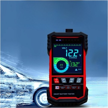 TOLTOP Тестер автомобильного аккумулятора 12В 24В ET2202